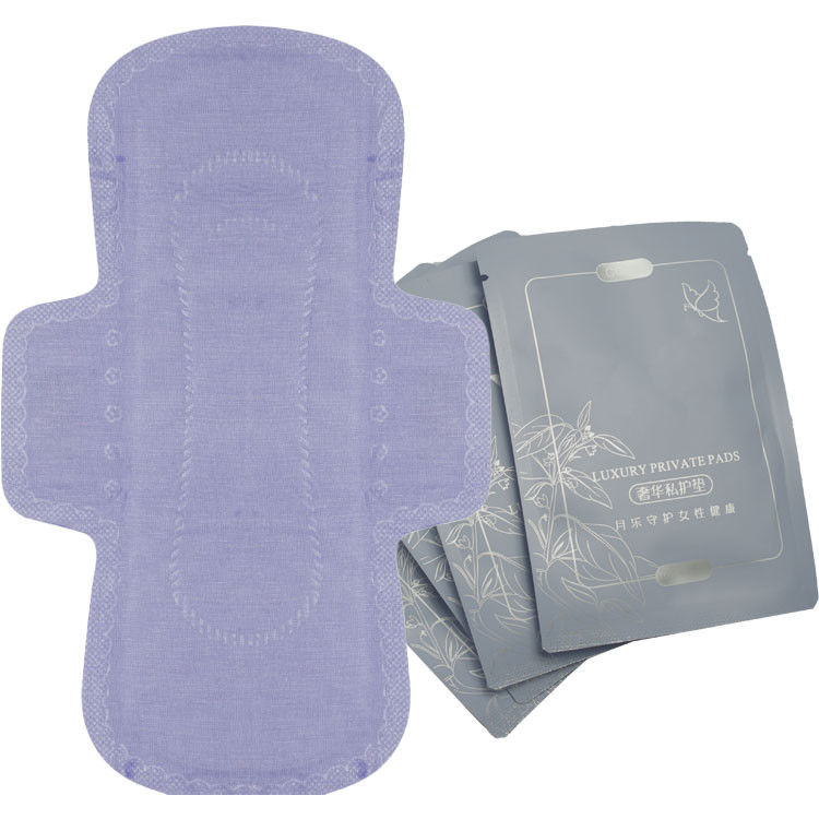 Disposable Cotton Sanitary Pad Ultra Slim Breathable